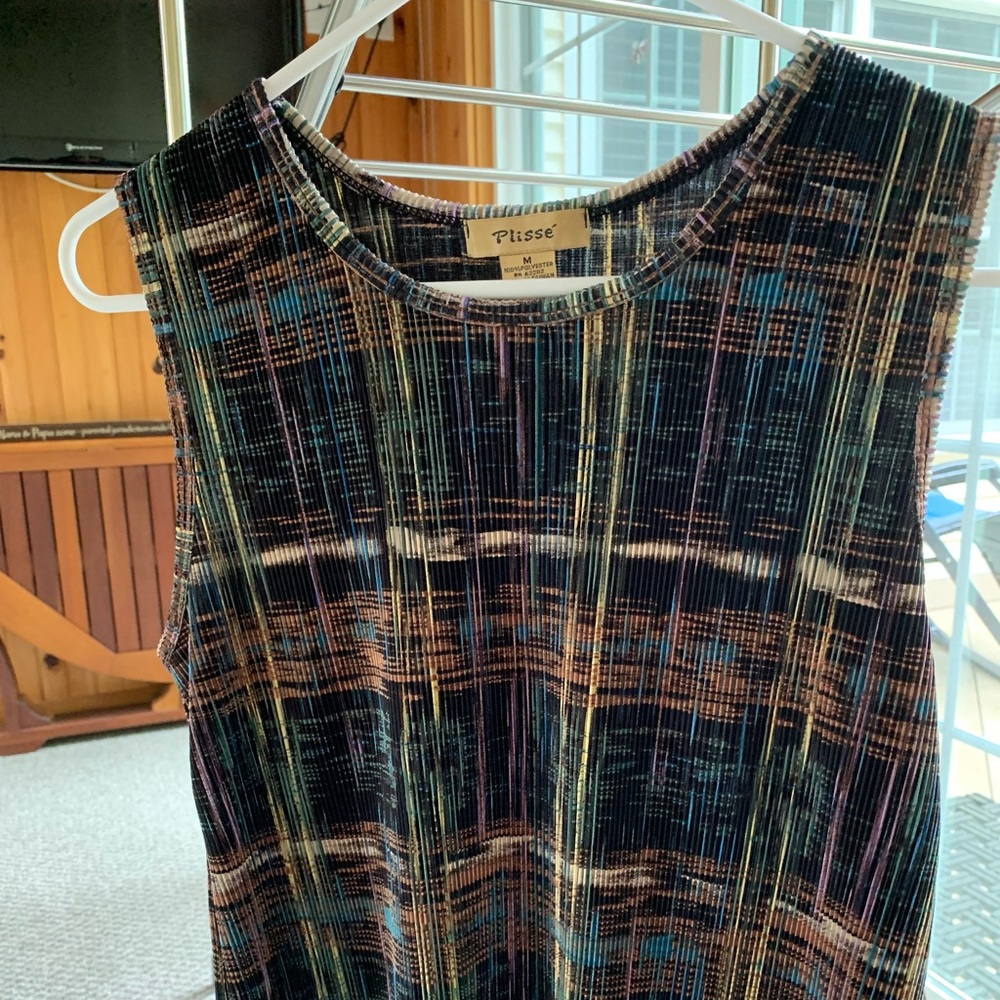 Multi colored tank top